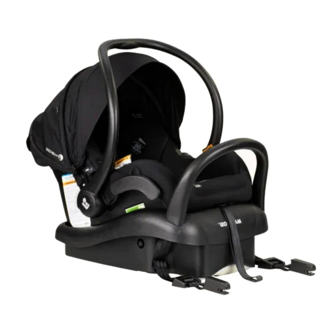 Maxi Cosi Mico Plus Capsule and Base With Isofix Onyx (Clearence) - Tiny Tots Baby Store 