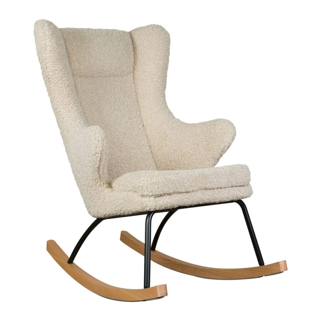 Quax Rocking Nursing Chair – Sheep NEW textured fabric