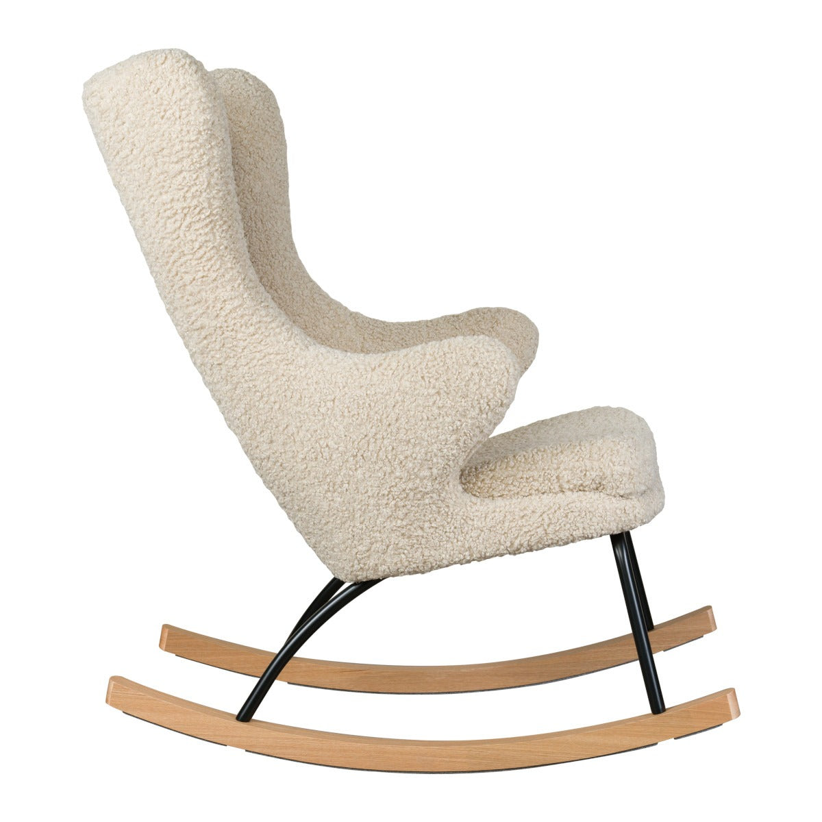 Quax Rocking Nursing Chair – Sheep NEW textured fabric - Tiny Tots Baby Store 