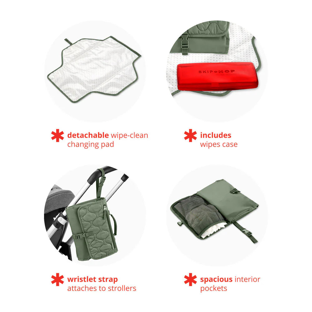 Skip Hop Pronto Signature Changing Station - Dark Sage 