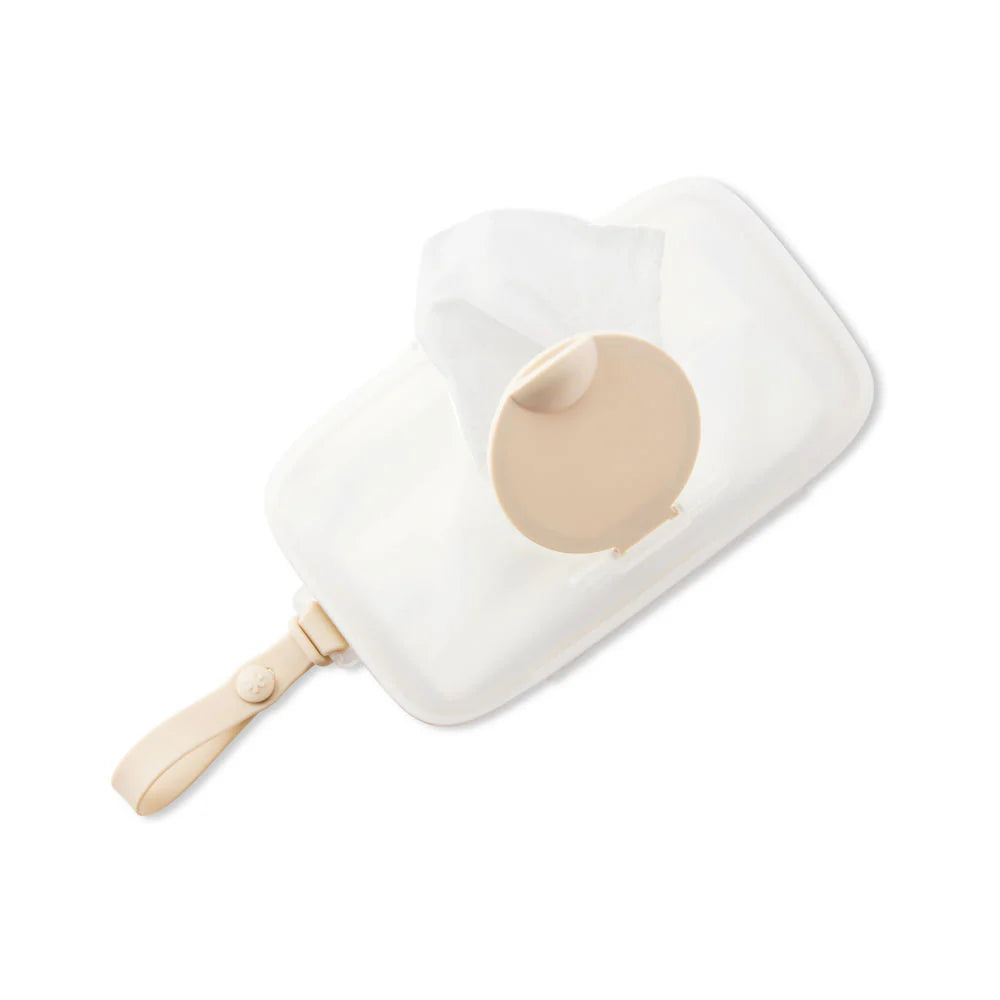 Skip Hop Grab & Go Snug Seal Wipes Case - Oat 
