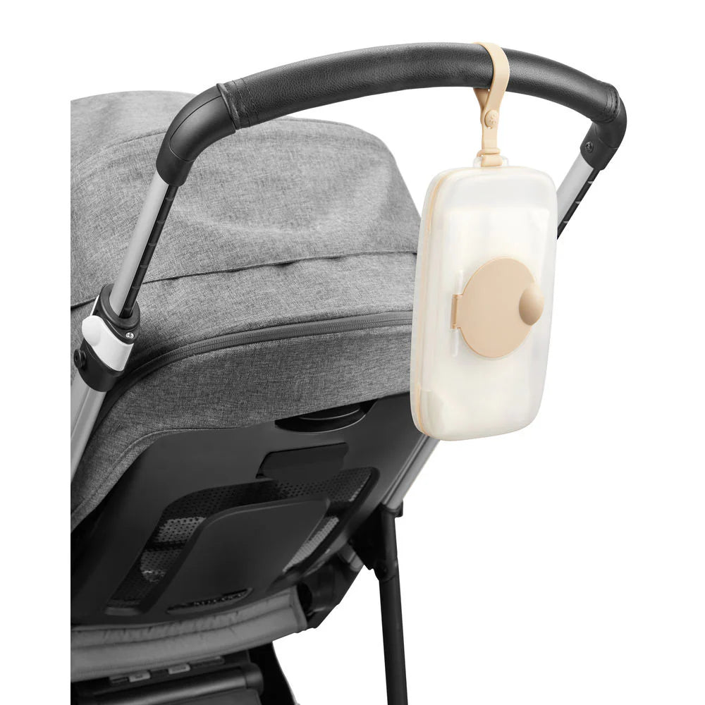 Skip Hop Grab & Go Snug Seal Wipes Case - Oat 