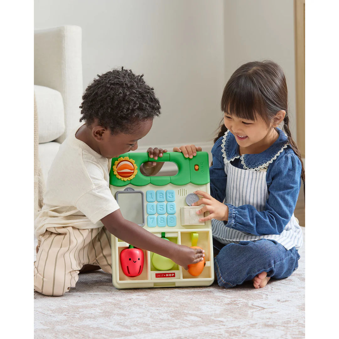 SKIP HOP FARMSTAND GROW ALONG 5-IN-1 ACTIVITY WALKER 