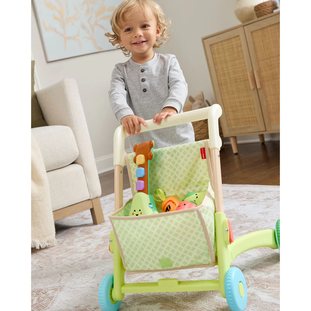 SKIP HOP FARMSTAND GROW ALONG 5-IN-1 ACTIVITY WALKER 