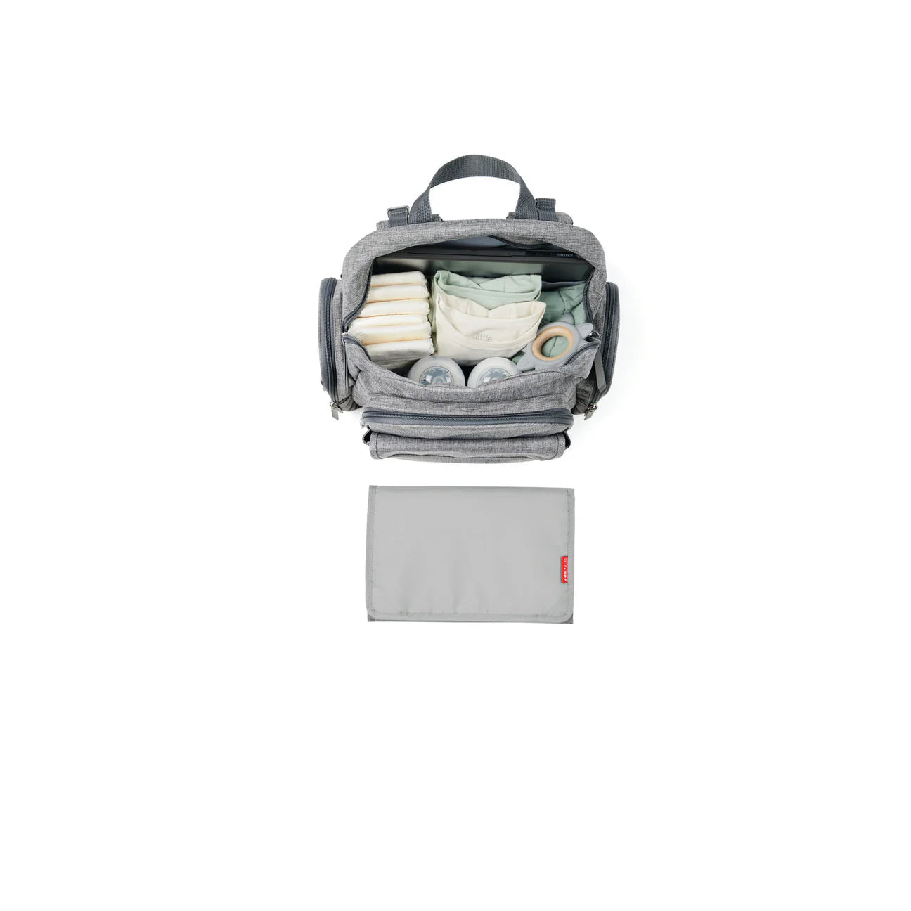 Skip Hop Luna Nappy Backpack - Heather Grey 