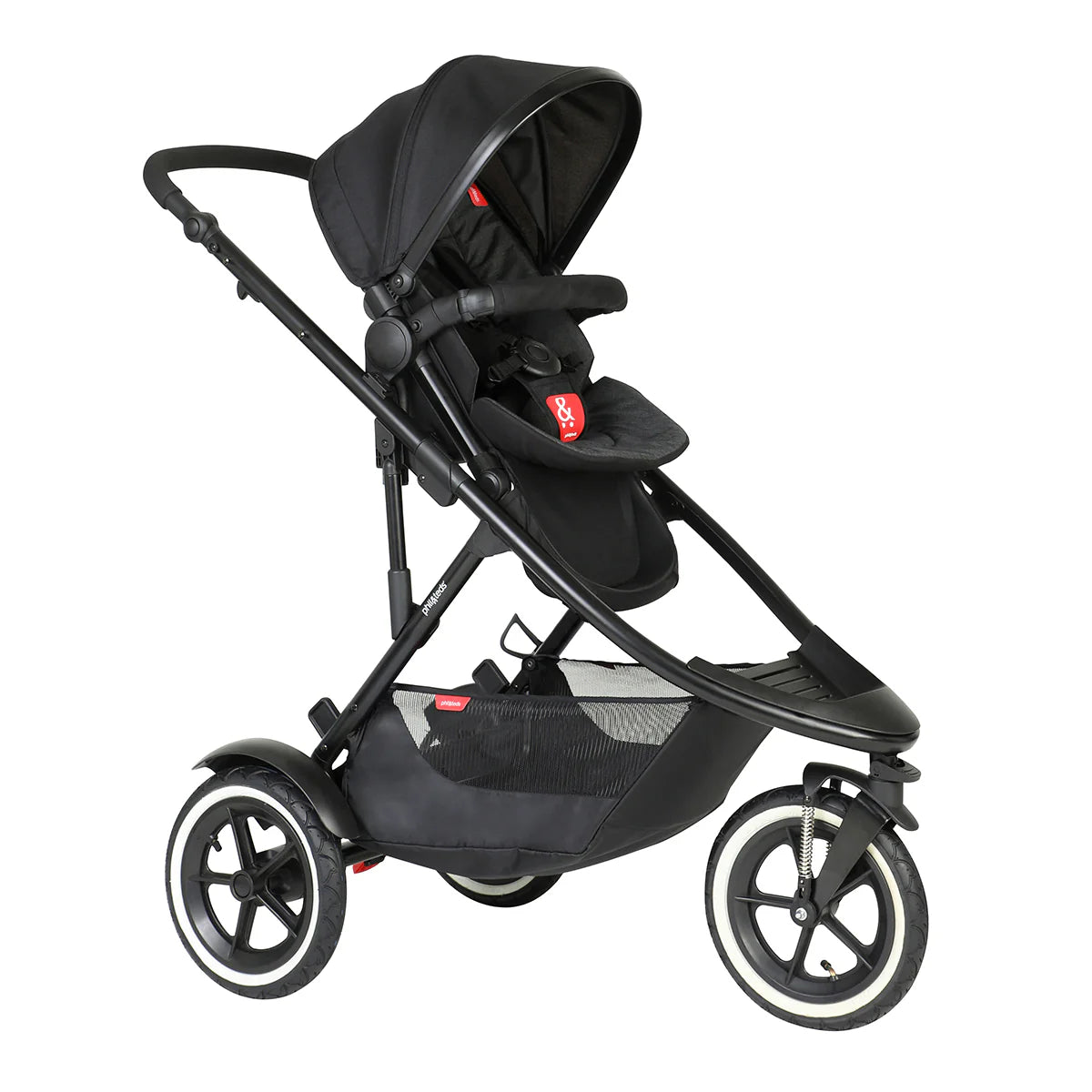 Phil&Teds sport verso sporty& modular inline® DOUBLE Stroller (Free Liner Worth 78.95) 