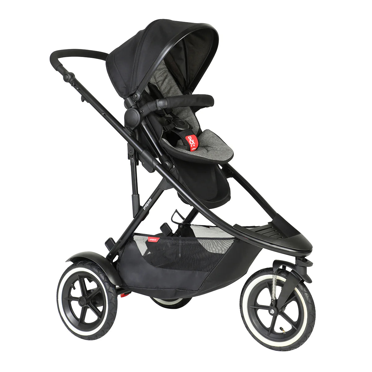 Phil&Teds sport verso sporty& modular inline® DOUBLE Stroller (Free Liner Worth 78.95) 
