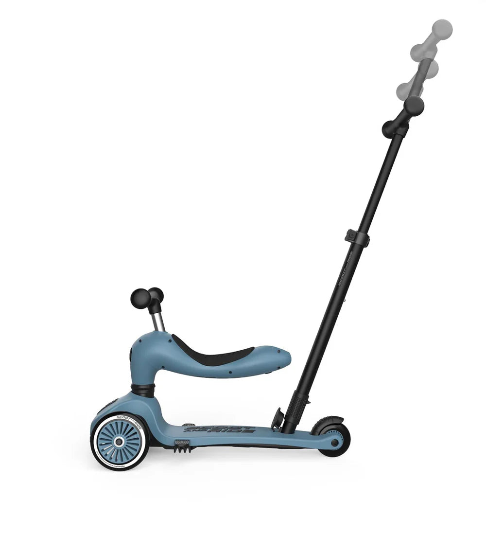 Scoot and Ride Highway Kick 1 Push and Go Steel 