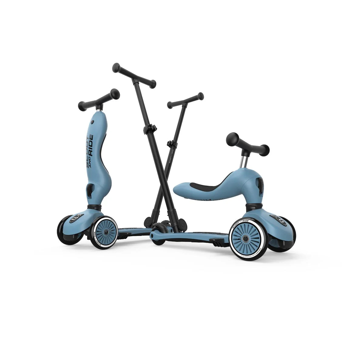 Scoot and Ride Highway Kick 1 Push and Go Steel 