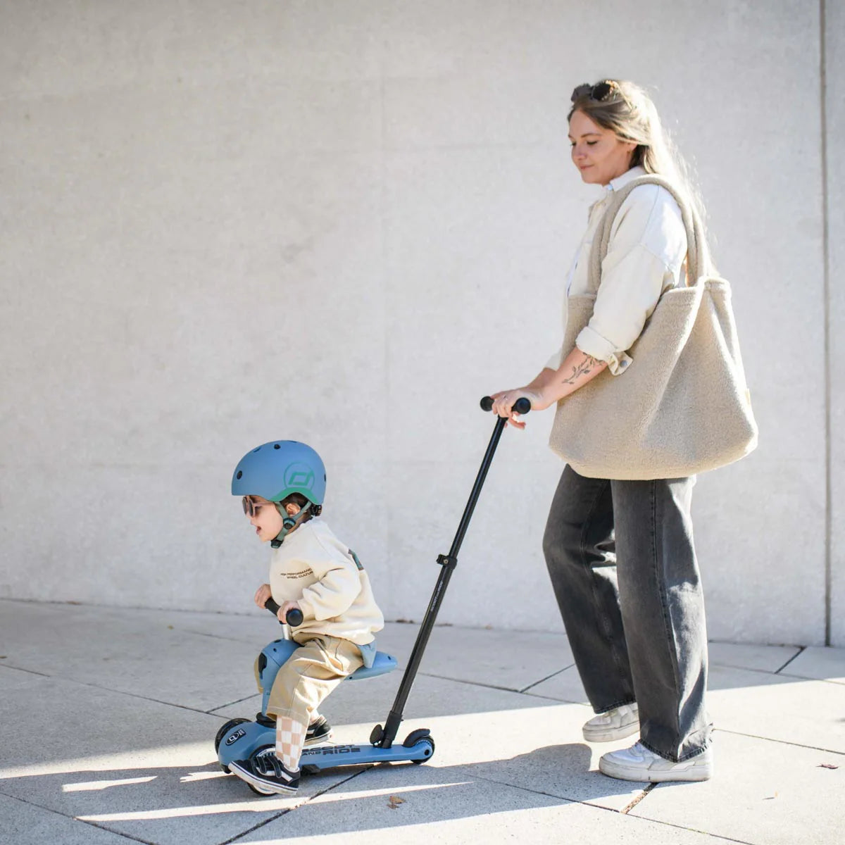 Scoot and Ride Highway Kick 1 Push and Go Steel 