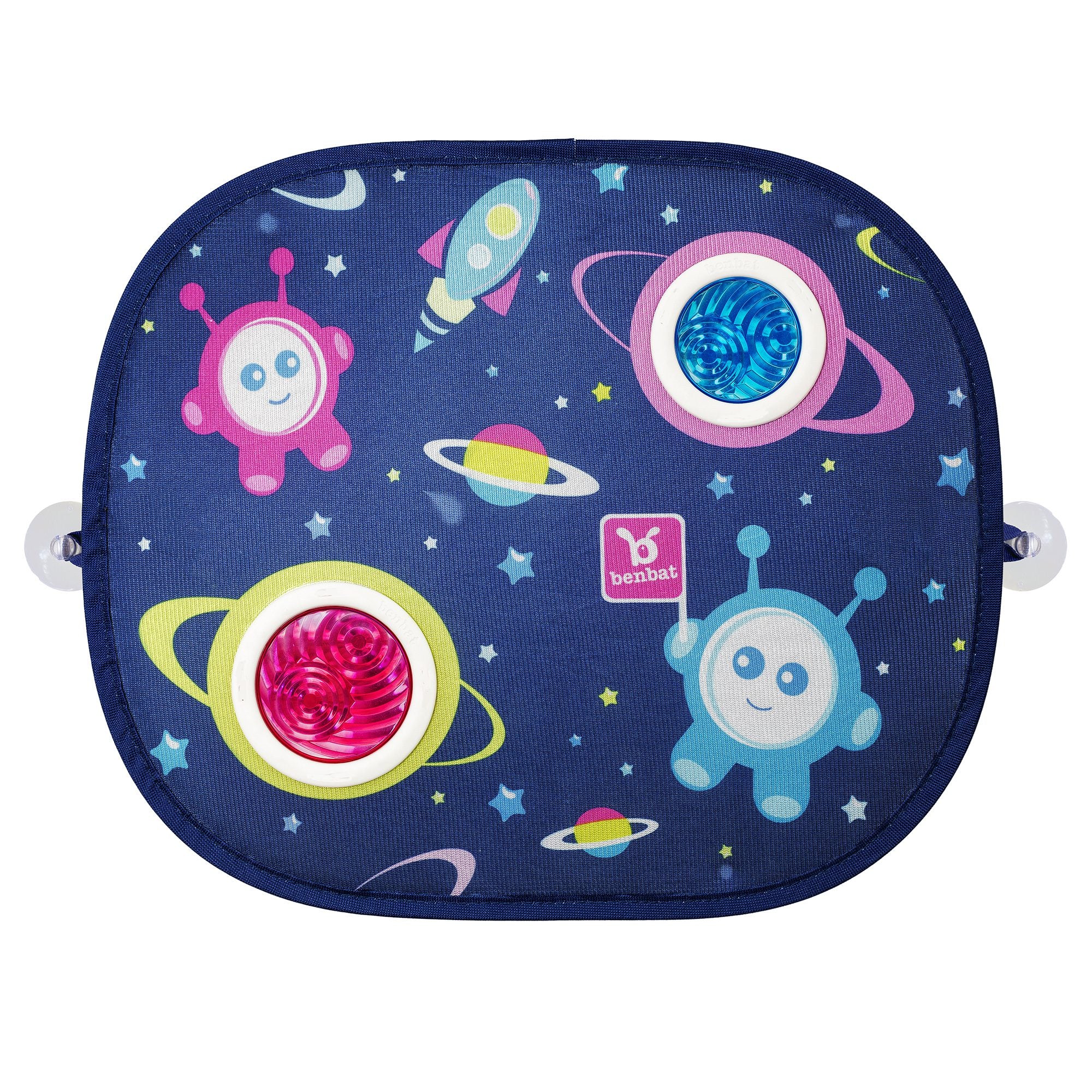 Benbat 44cm Bubble Dreams Baby 0m+ Sunshade Car Seat Window Shield Cover (2pk) 