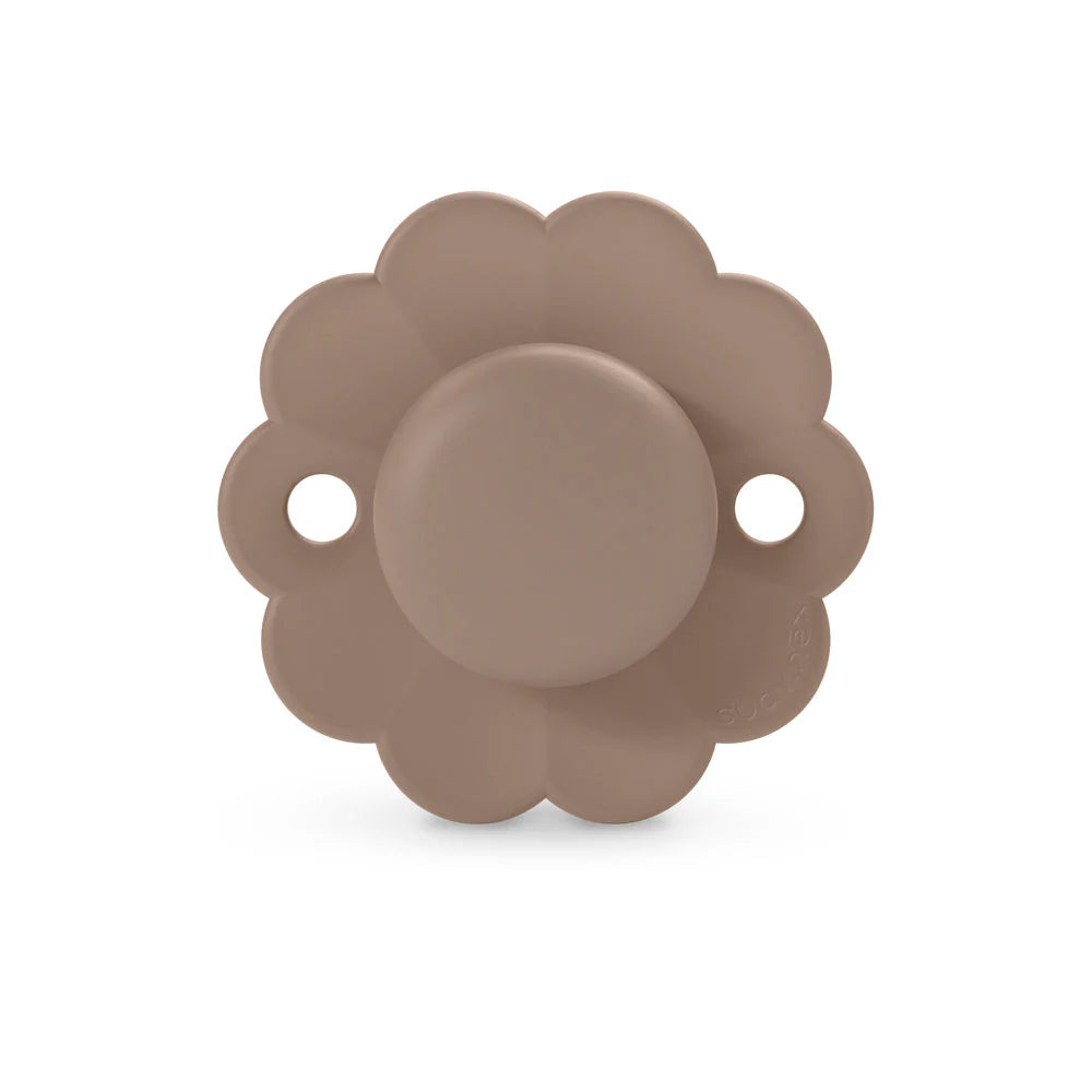 Suavinex Wonder SX Pro Soother 6-18 Months 2 Pack - WHITECAP GREY/RAW UMBER