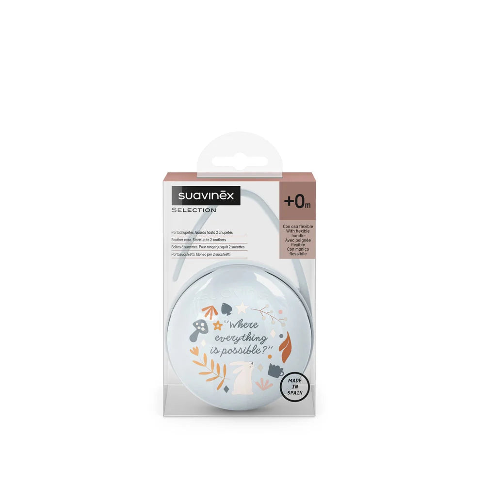 Suavinex Wonderland Soother Case - Blue
