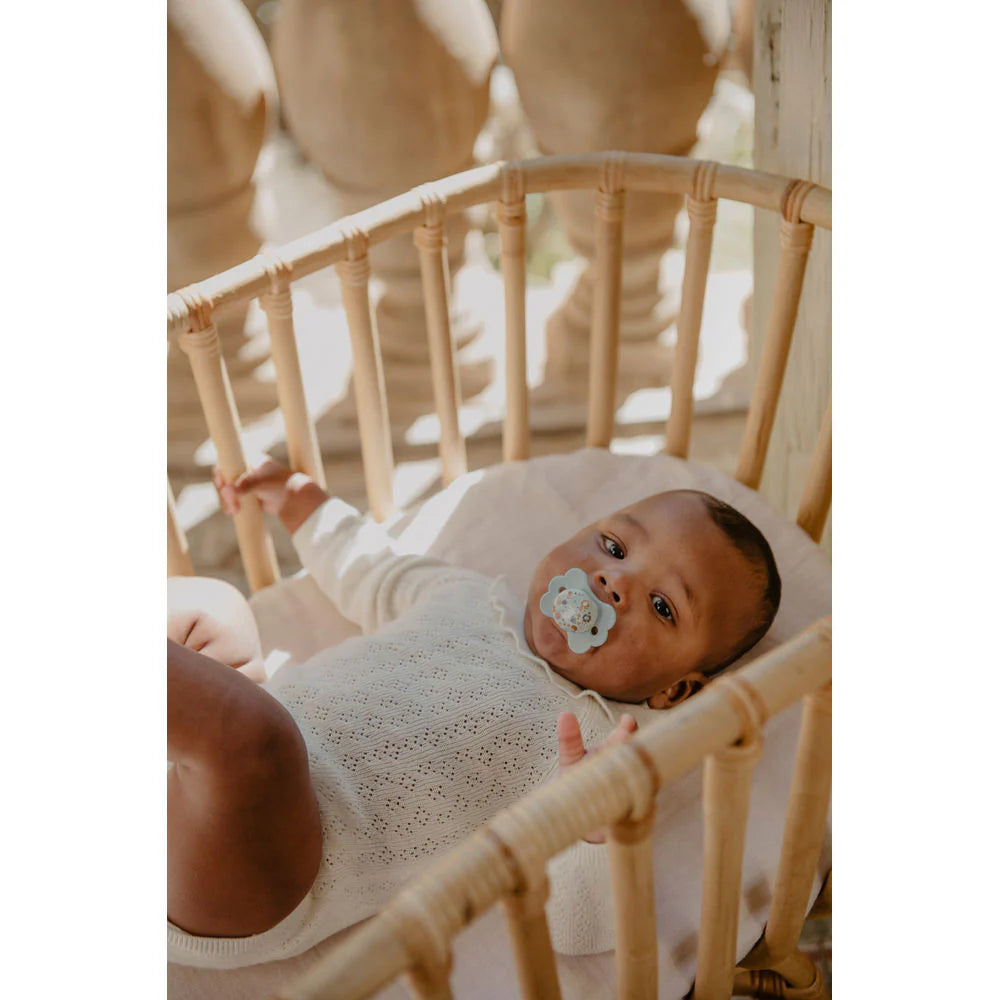Suavinex Wonderland Butterfly SX Pro Soother 0-6 Months - LIBERTY LIGHT BLUE