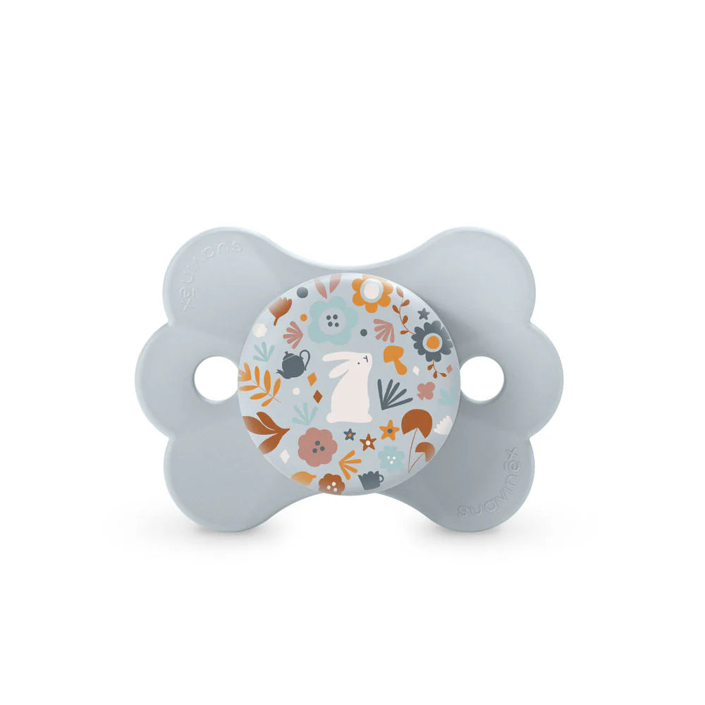 Suavinex Wonderland Butterfly SX Pro Soother 0-6 Months - LIBERTY LIGHT BLUE