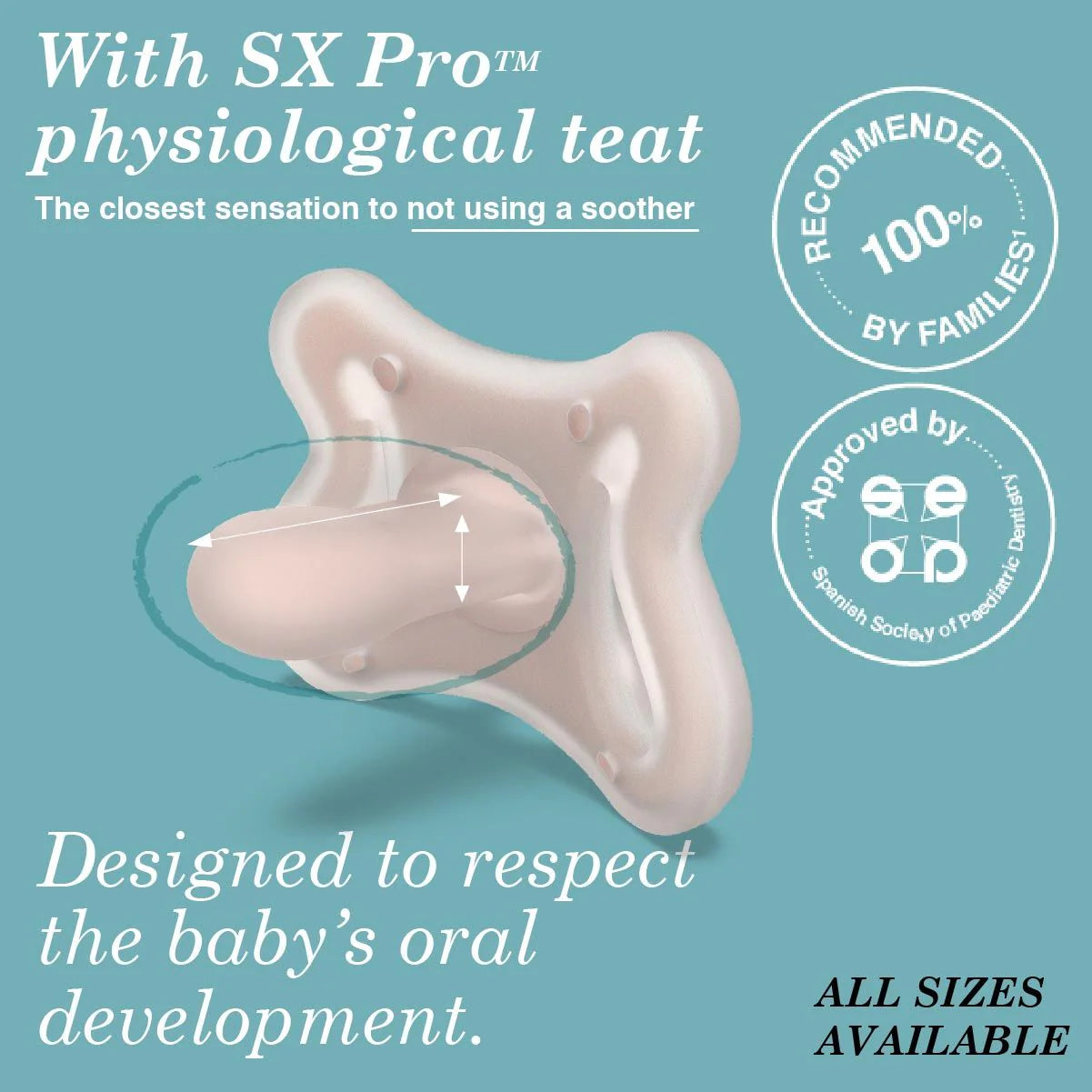 Suavinex Zero Zero Physiological Silicone Soother 6-18 Months