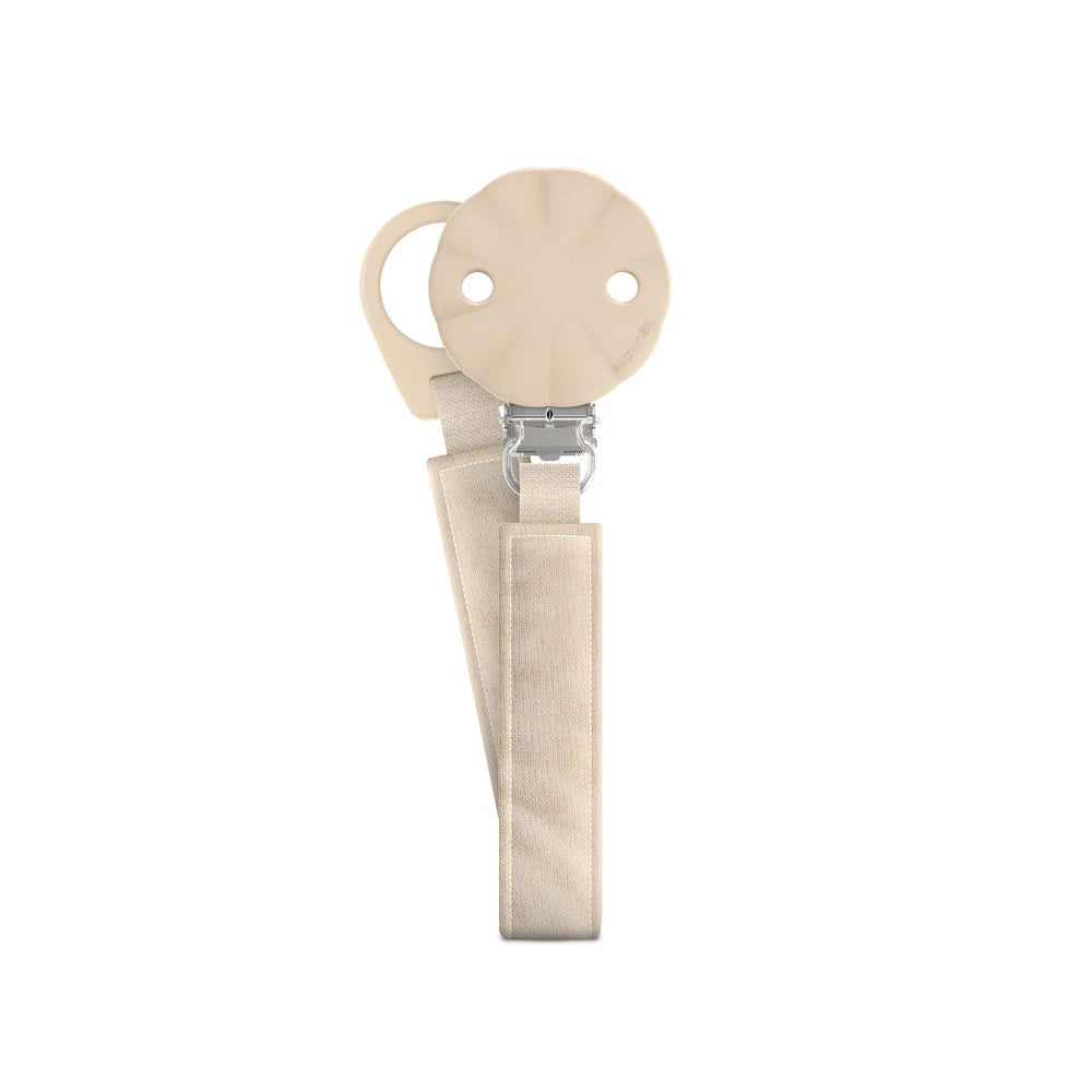 Suavinex Wonderland Soother Clip With Ribbon - Neutral
