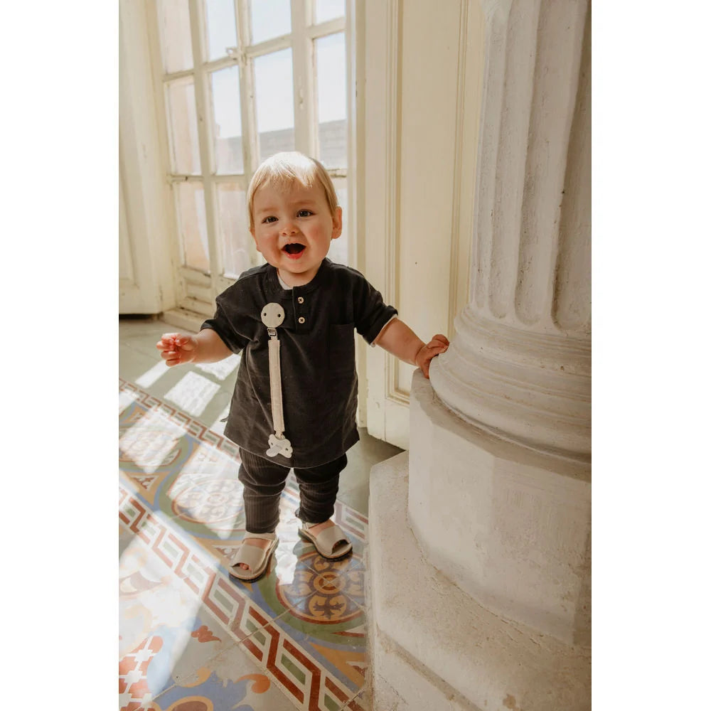 Suavinex Wonderland Soother Clip With Ribbon - Neutral