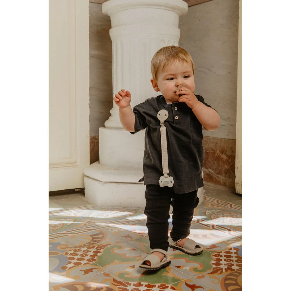 Suavinex Wonderland Soother Clip With Ribbon - Neutral