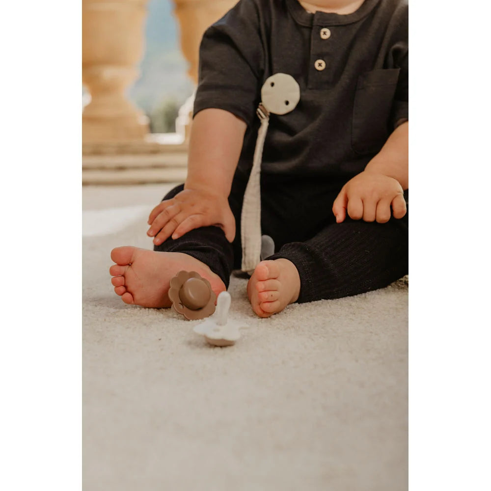Suavinex Wonderland Soother Clip With Ribbon - Neutral