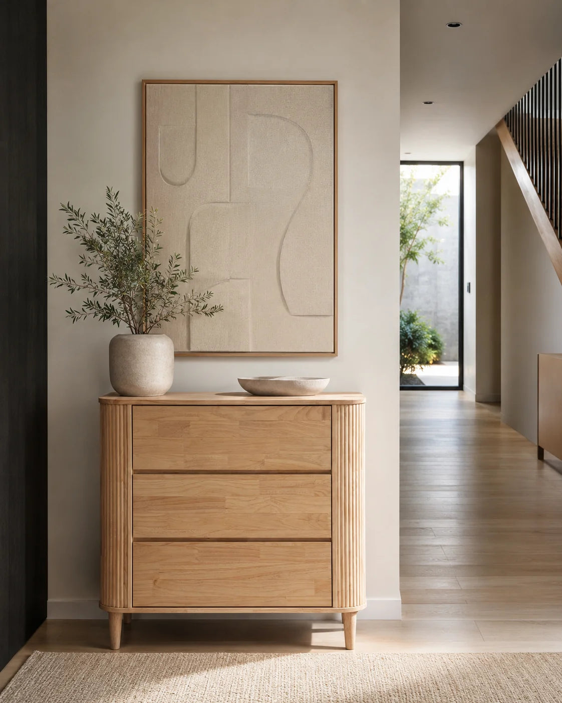 Cocoon Scandi 3-Drawer Dresser Sandstone