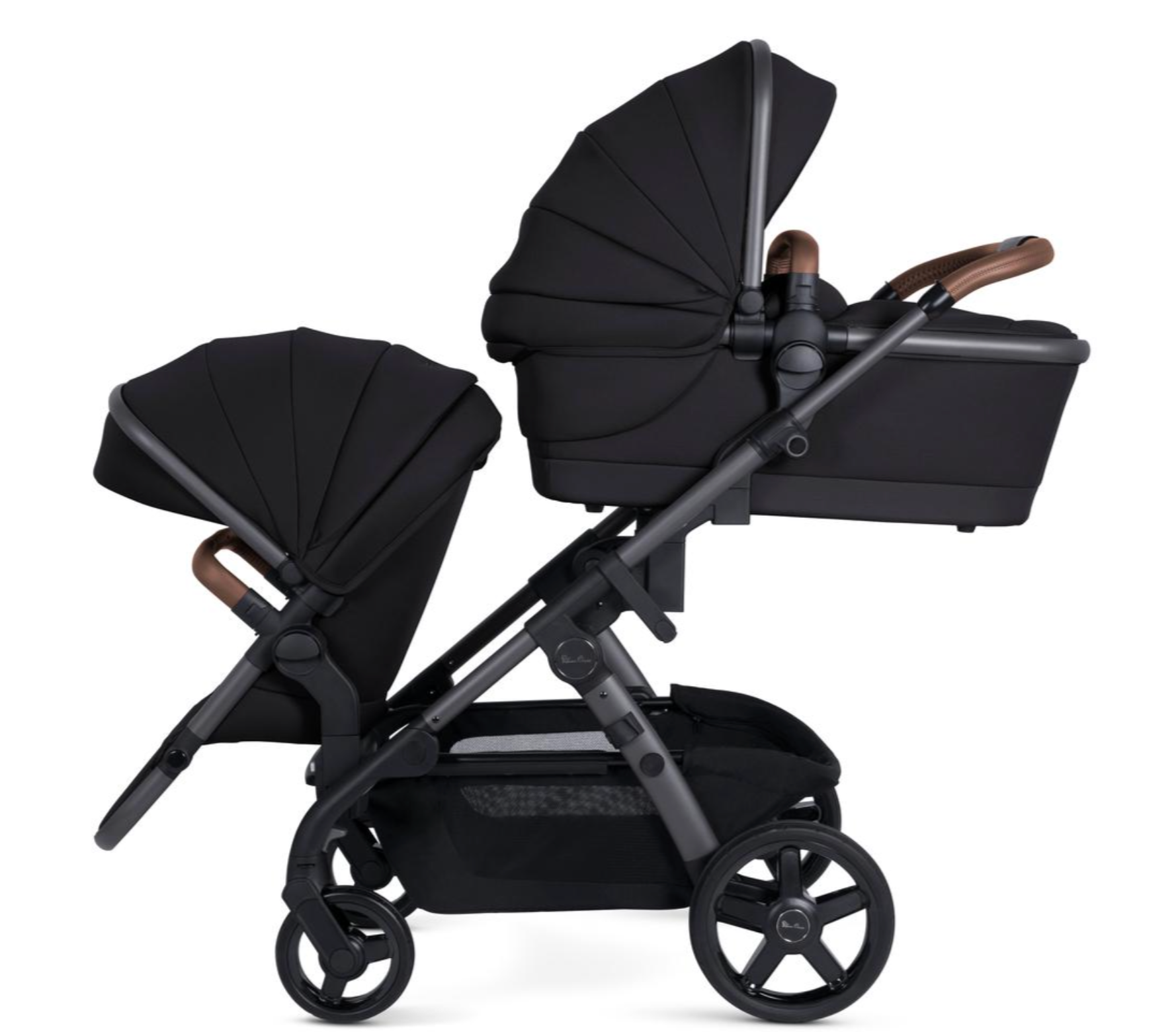 Silver Cross Wave 3 Licorice BUNDLE + Maxi Cosi Car Capsule 