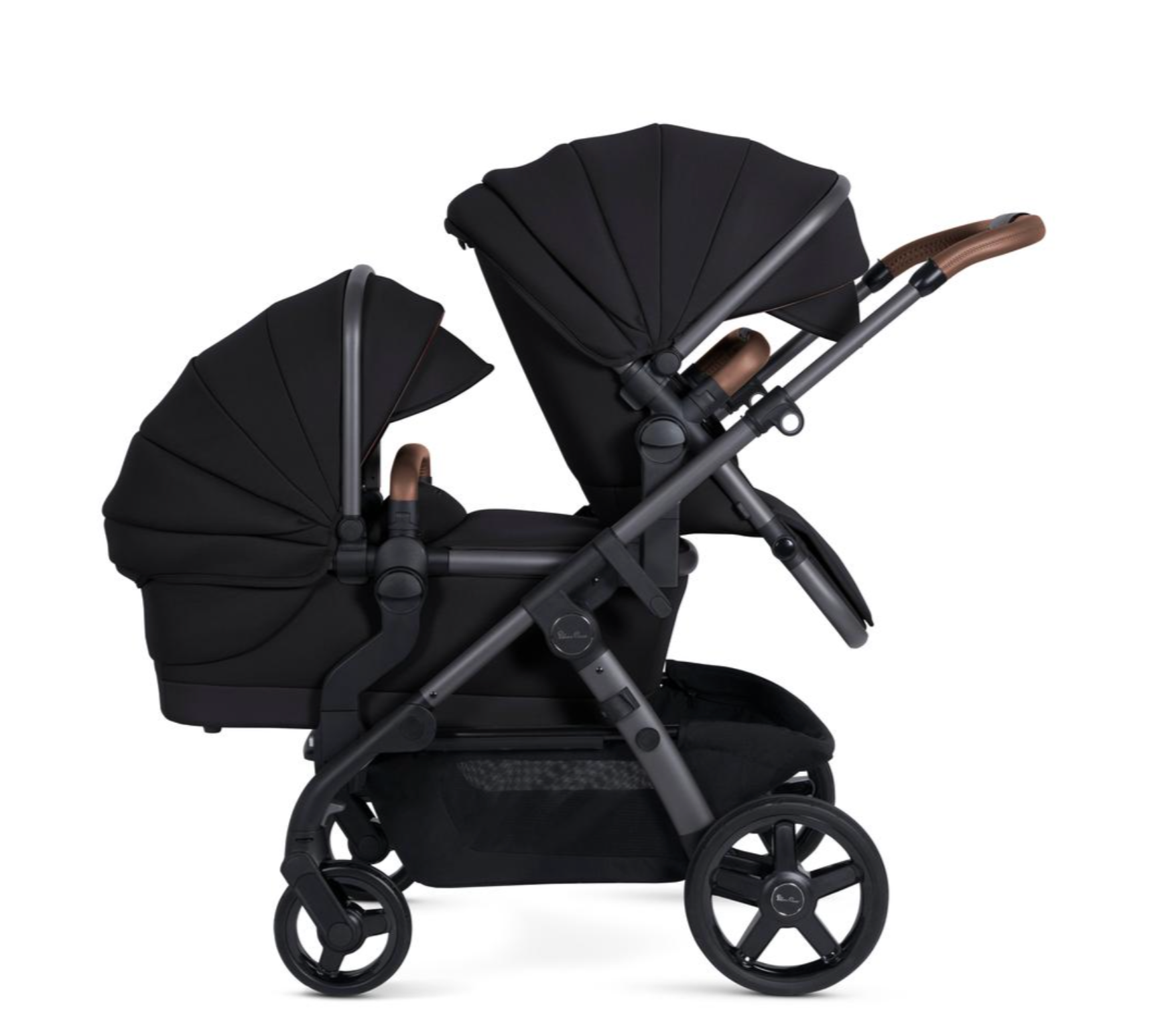 Silver Cross Wave 3 Licorice BUNDLE + Maxi Cosi Car Capsule 