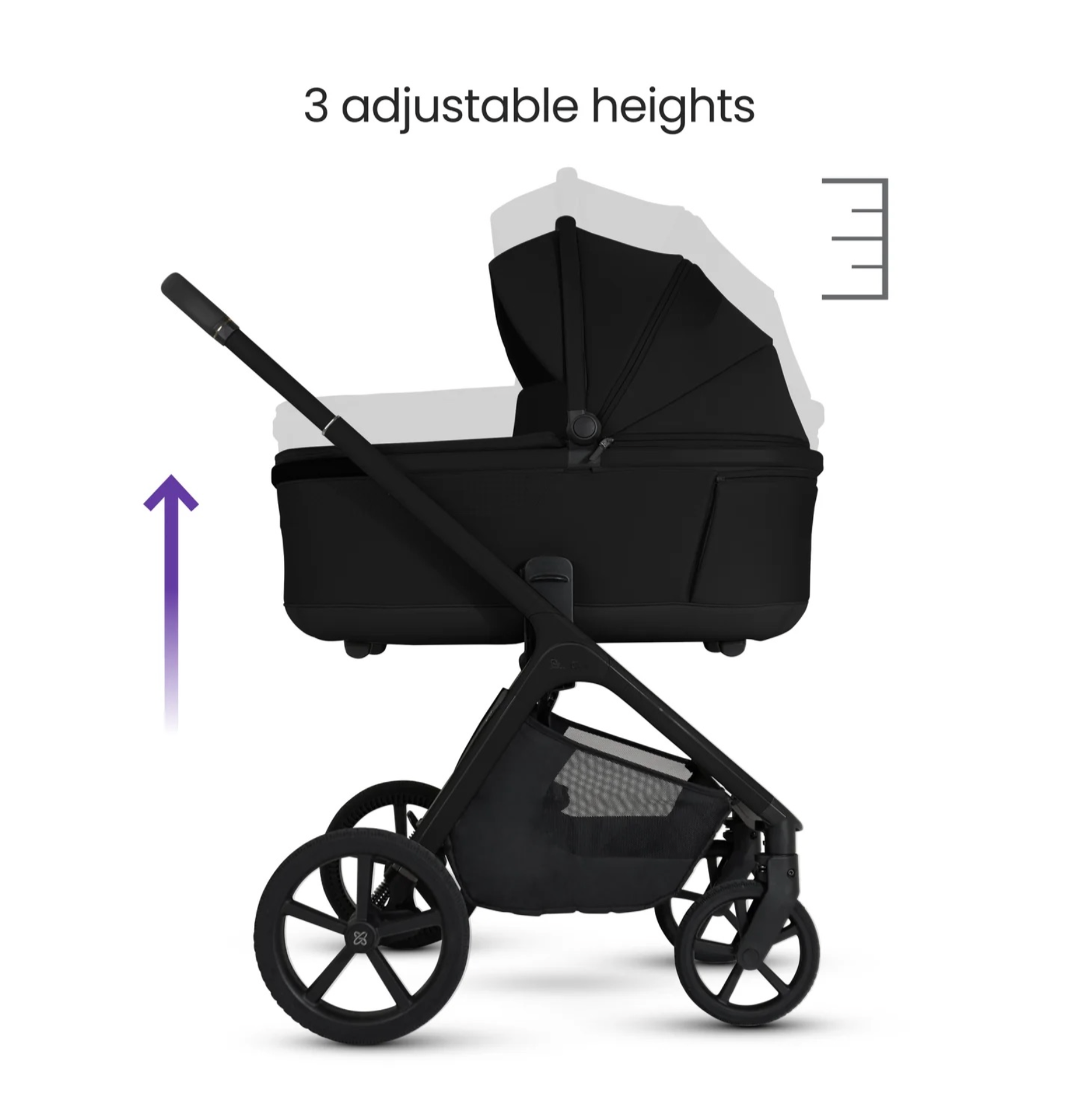 Silvercross Cove Onyx with Carrycot (6 Piece) | ETA June 