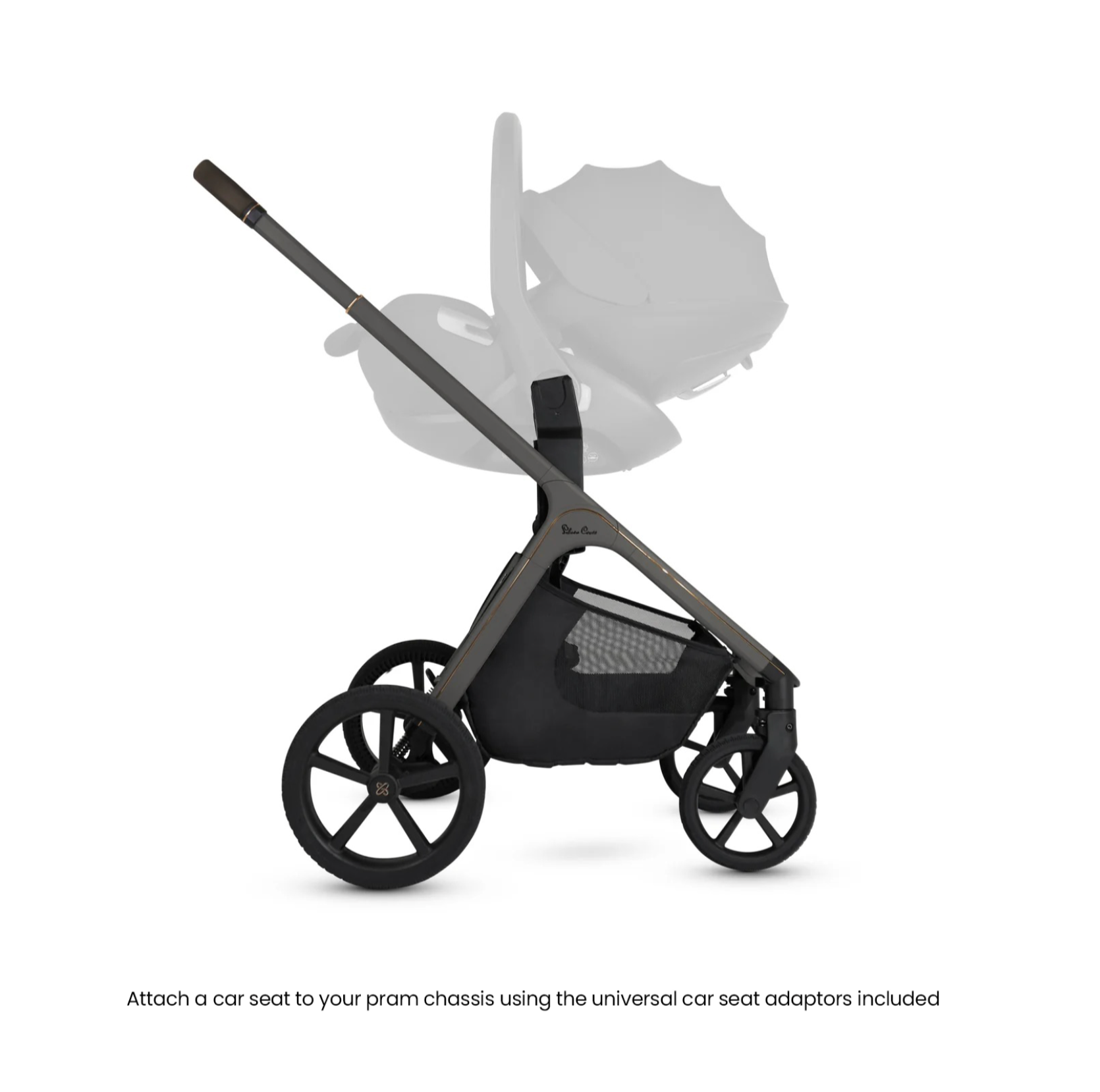 Silvercross Cove Pewter with Carrycot (6 Piece) | ETA June 
