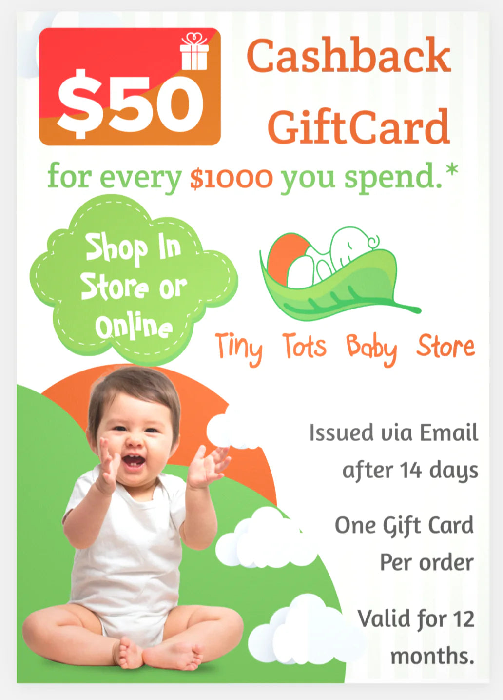 Gift Card Cashback offer
