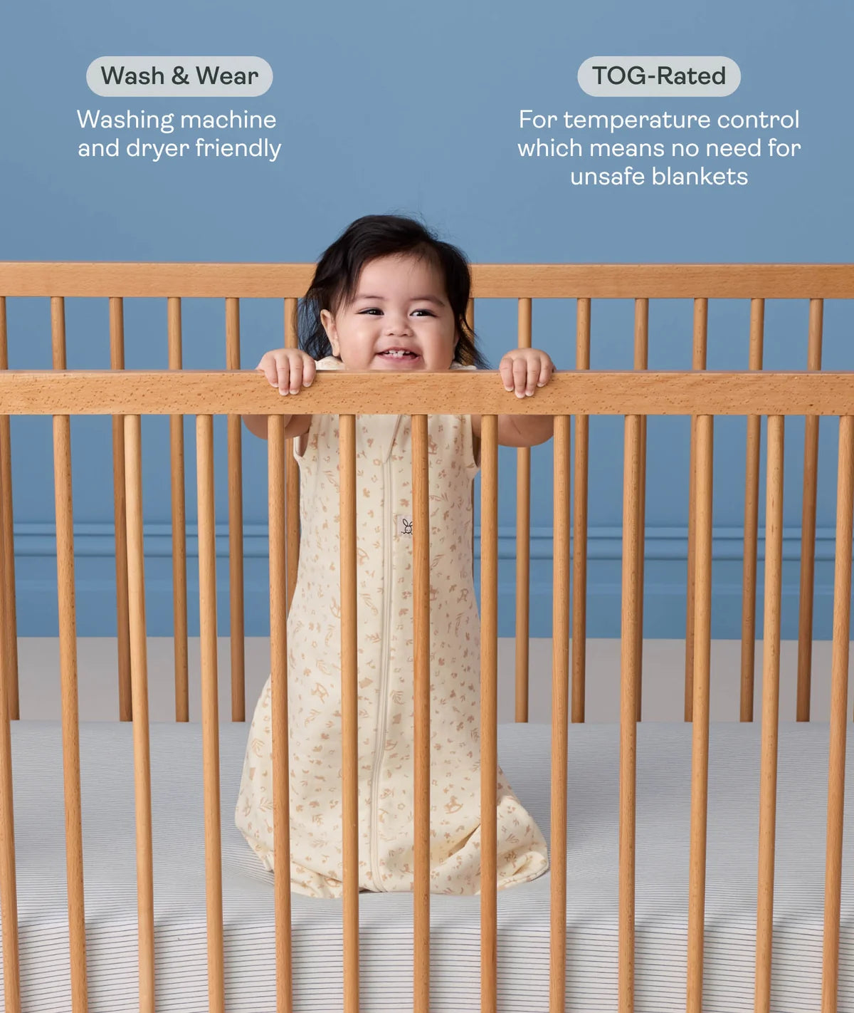 Ergopouch Sleeveless Jersey Sleeping Bag 1.0 TOG | Lullaby