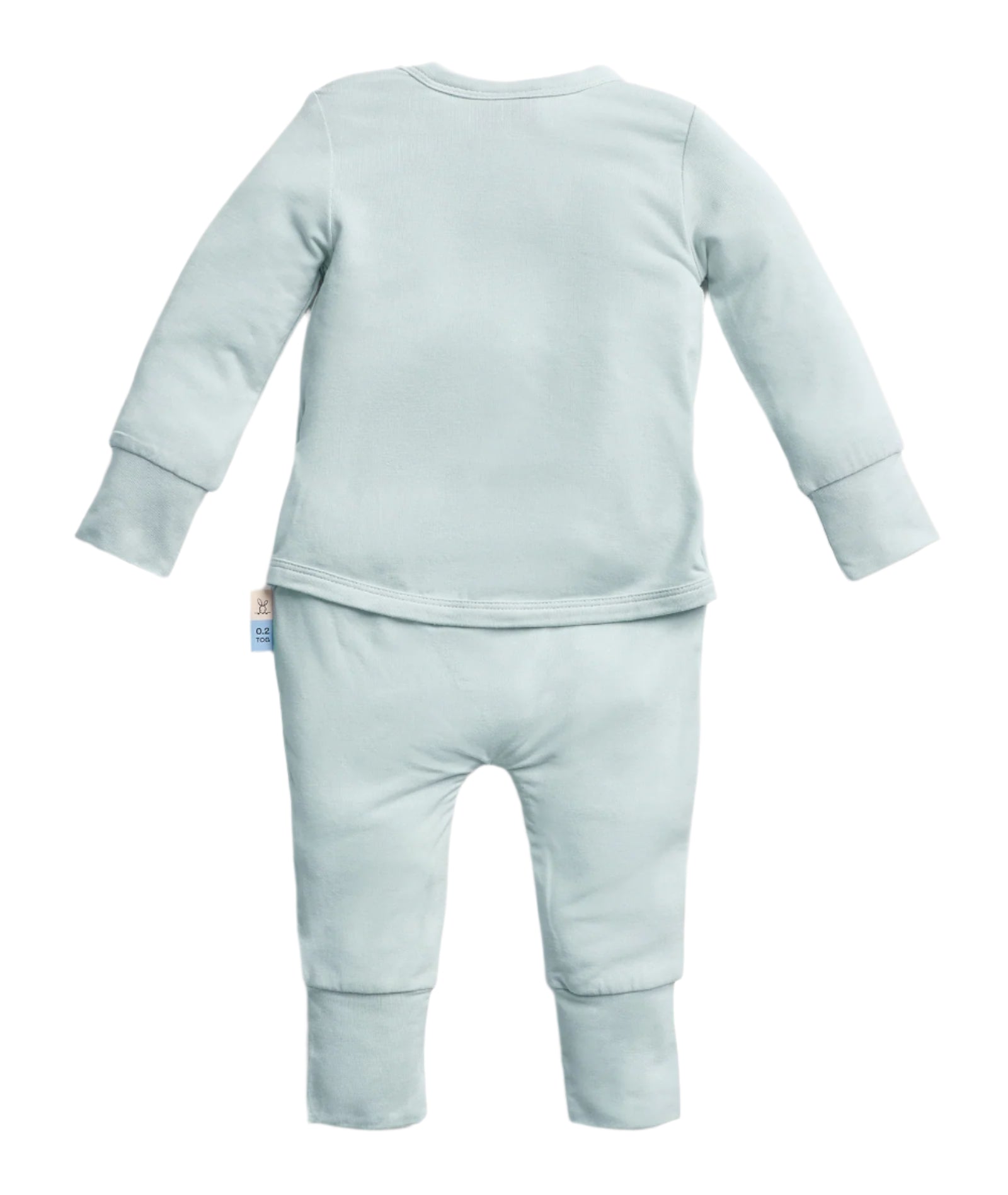 Ergopouch Stretch Base Long Sleeve Layer -0.2TOG Mist - Tiny Tots Baby Store 