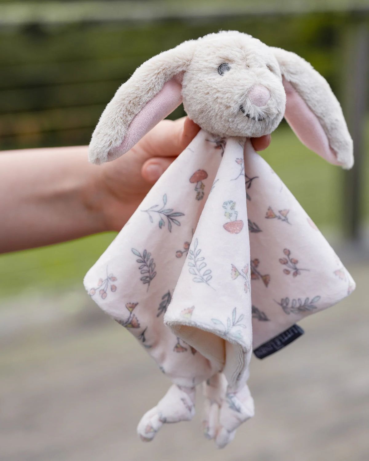 Little Linen Baby Comforter / Security Blanket - Harvest Bunny