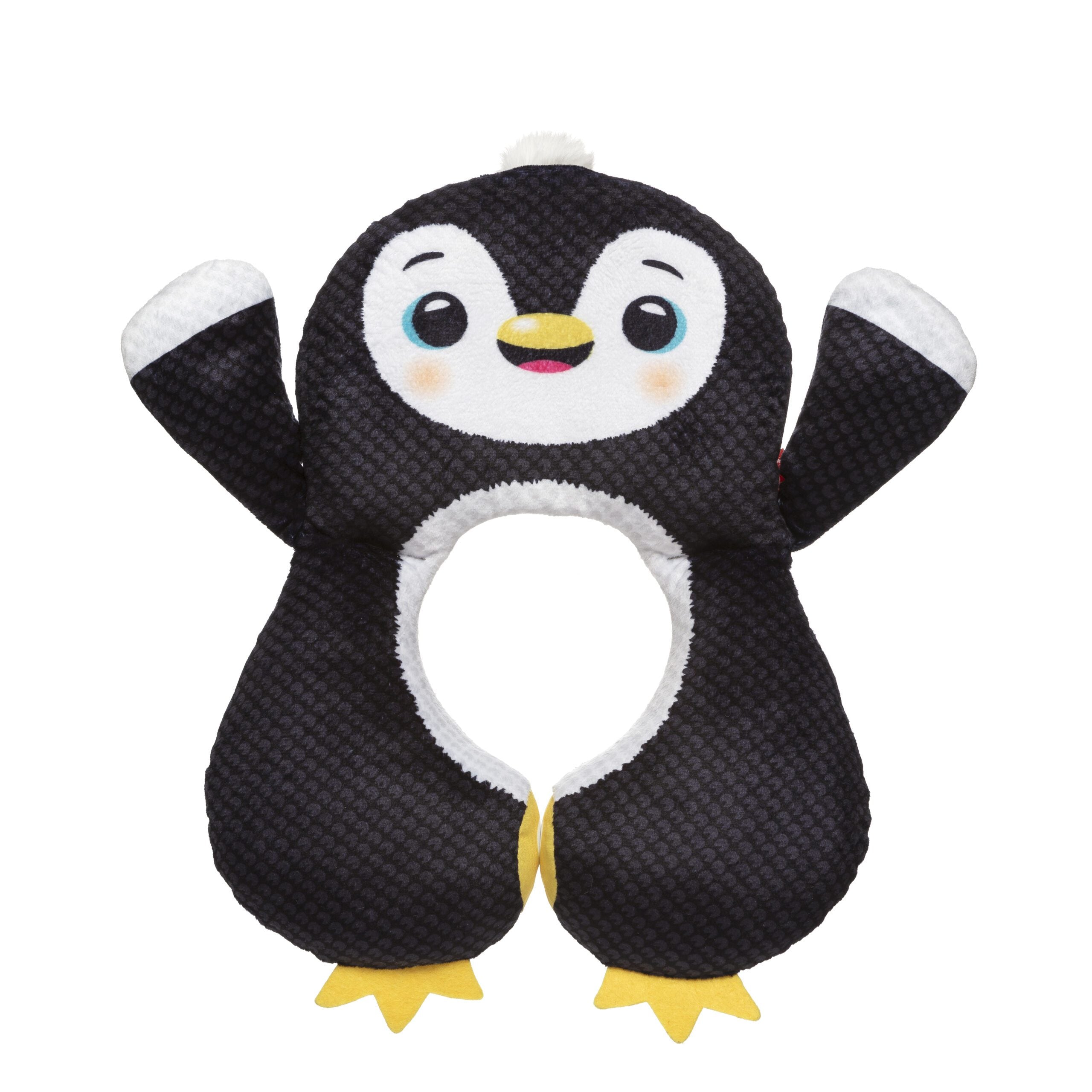 BenBat Travel Toy Pillow for Toddler & Kids 1-4 Years | Mark Penguin 