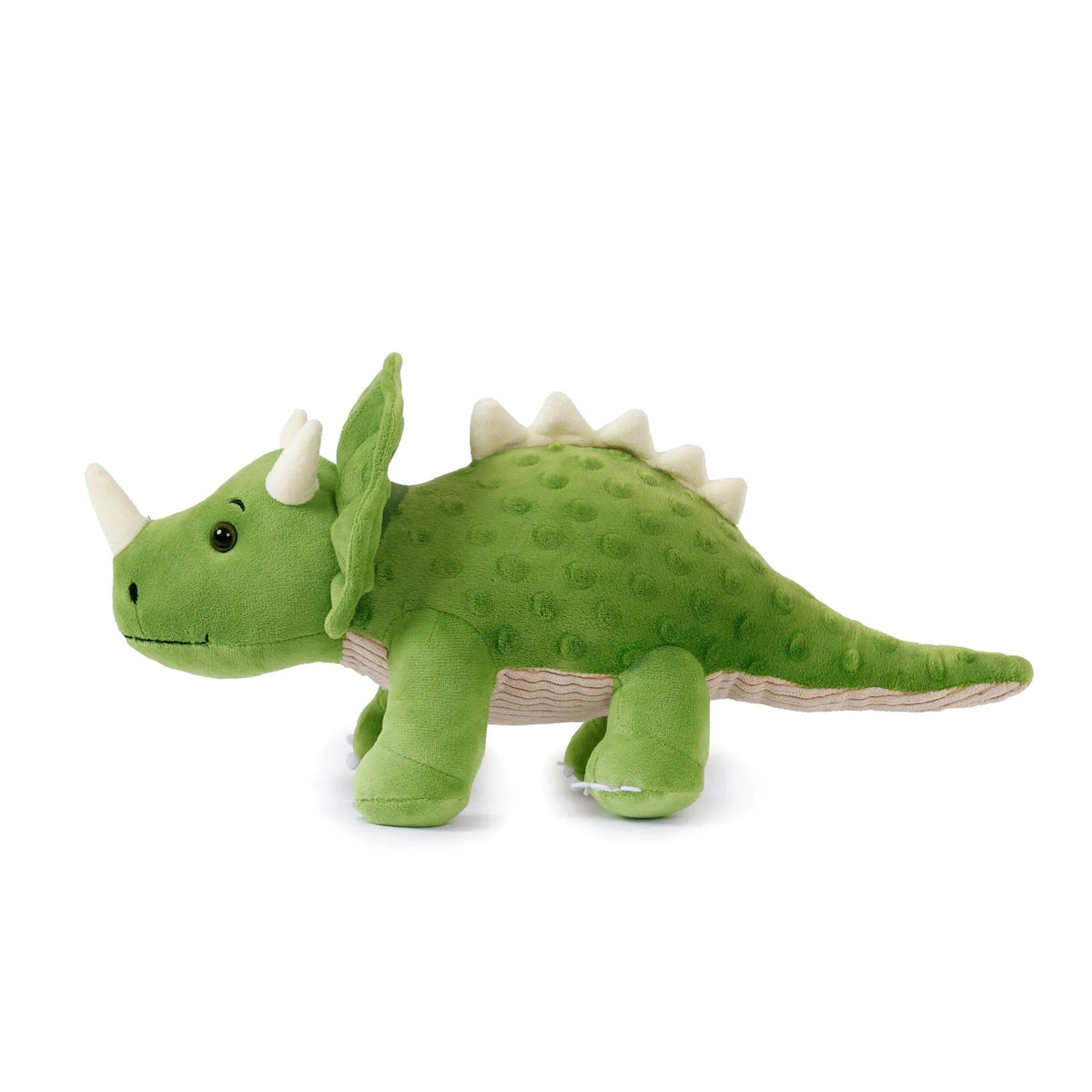 O.B. Designs Spike Triceratops Soft Toy 7" x 15"