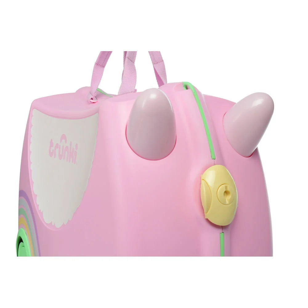 Trunki Glide Ride-on Luggage - Una the Unicorn