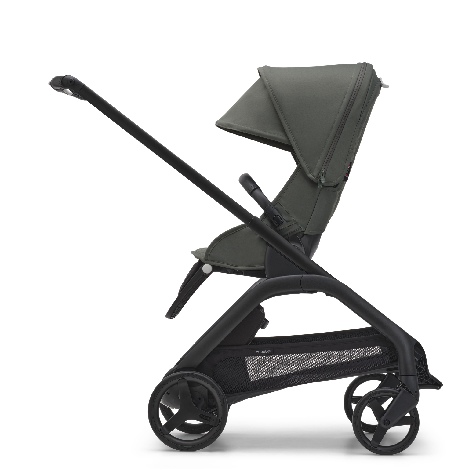 Bugaboo Dragonfly complete Black/ Forest Green-Forest Green