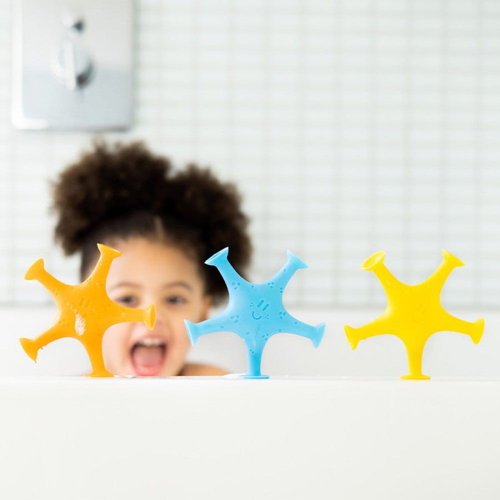 Ubbi Starfish Suction Bath Toys - Tiny Tots Baby Store 