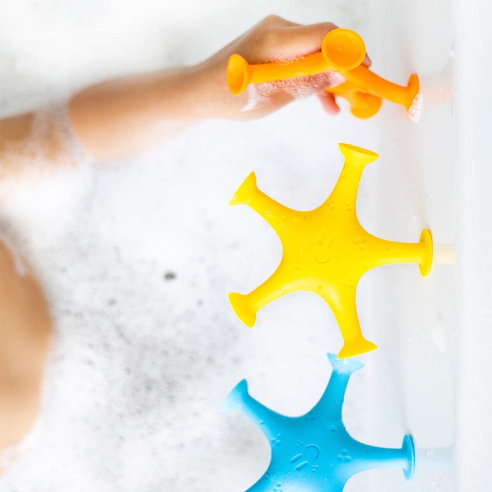 Ubbi Starfish Suction Bath Toys - Tiny Tots Baby Store 