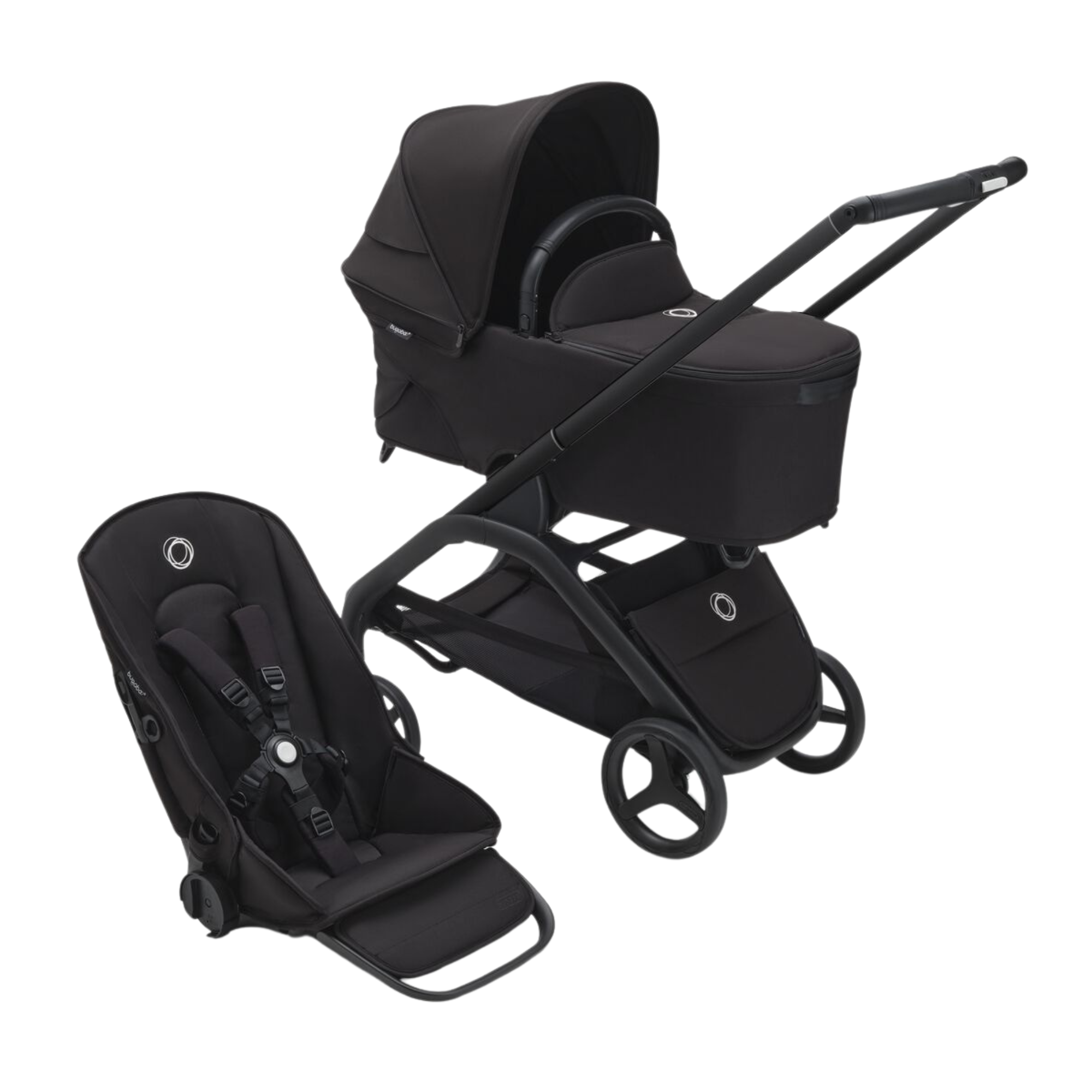 Bugaboo Dragonfly Pram & Bassinet Package Free Rain Cover - Tiny Tots Baby Store 