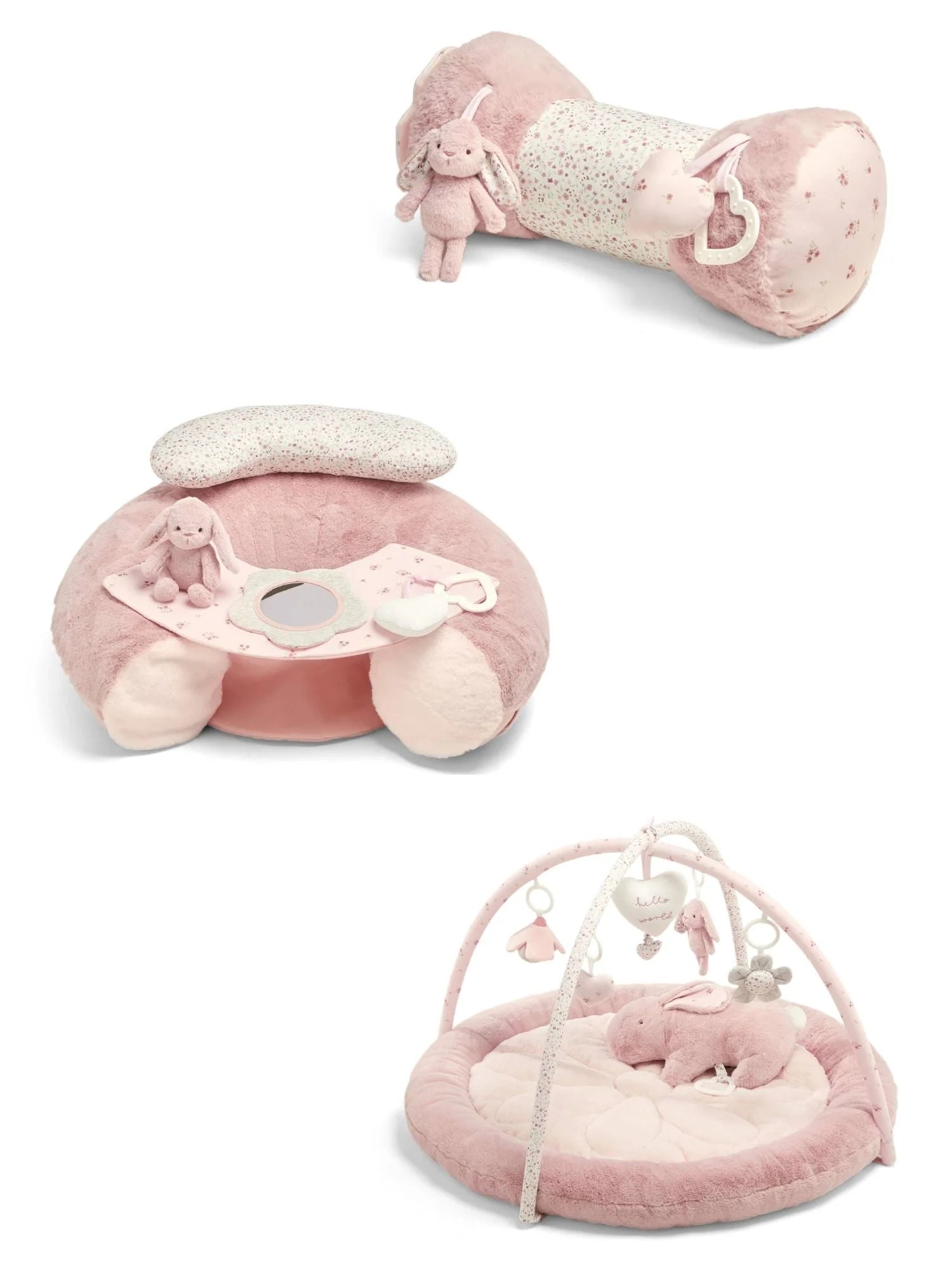 Playmat Bundle (3 Pieces) - Welcome to the World Pink 
