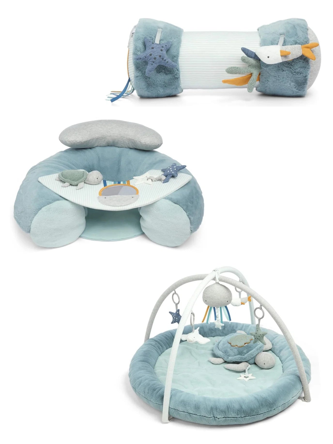 Playmat Bundle (3 Pieces) - Welcome to the World Blue 