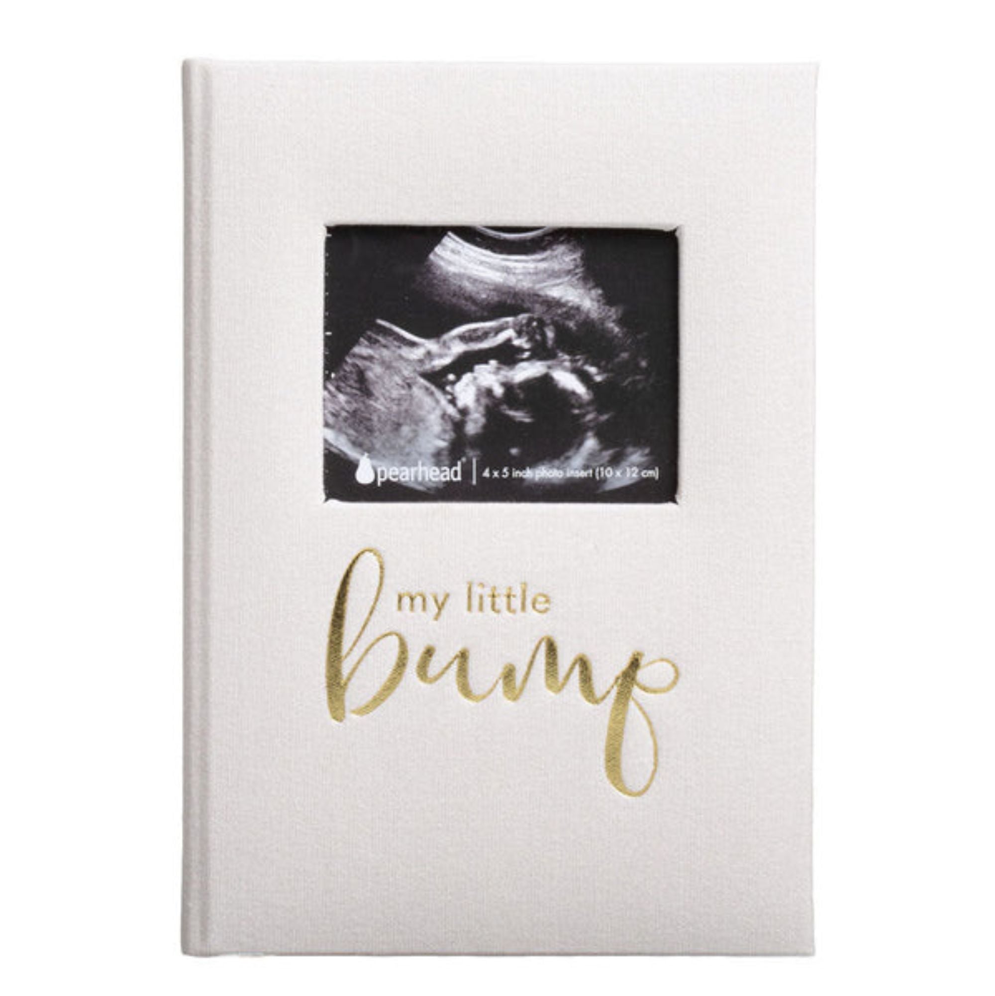 Pearhead Linen Pregnancy Journal - Tiny Tots Baby Store 
