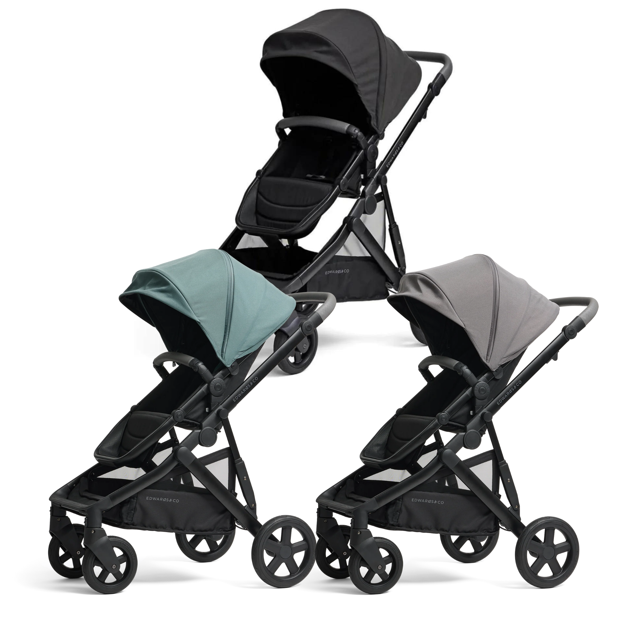 Edwards & Co Olive Stroller (Sale Ends 15 May) - Tiny Tots Baby Store 