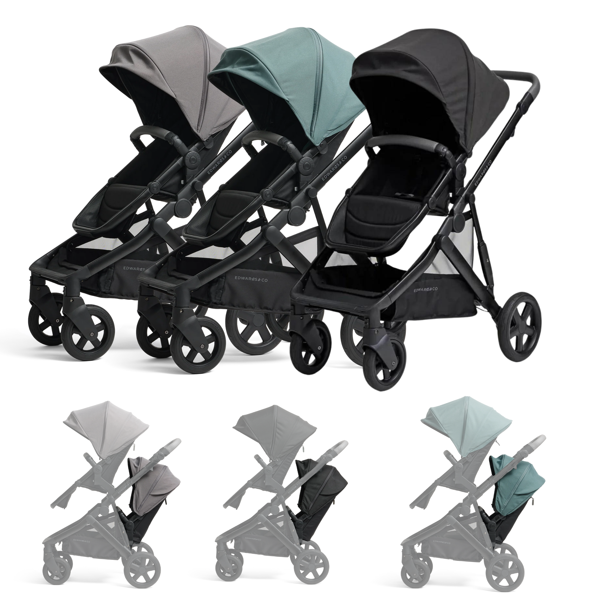Edwards & Co Olive + Second Seat Package (Ends 15 May) - Tiny Tots Baby Store 