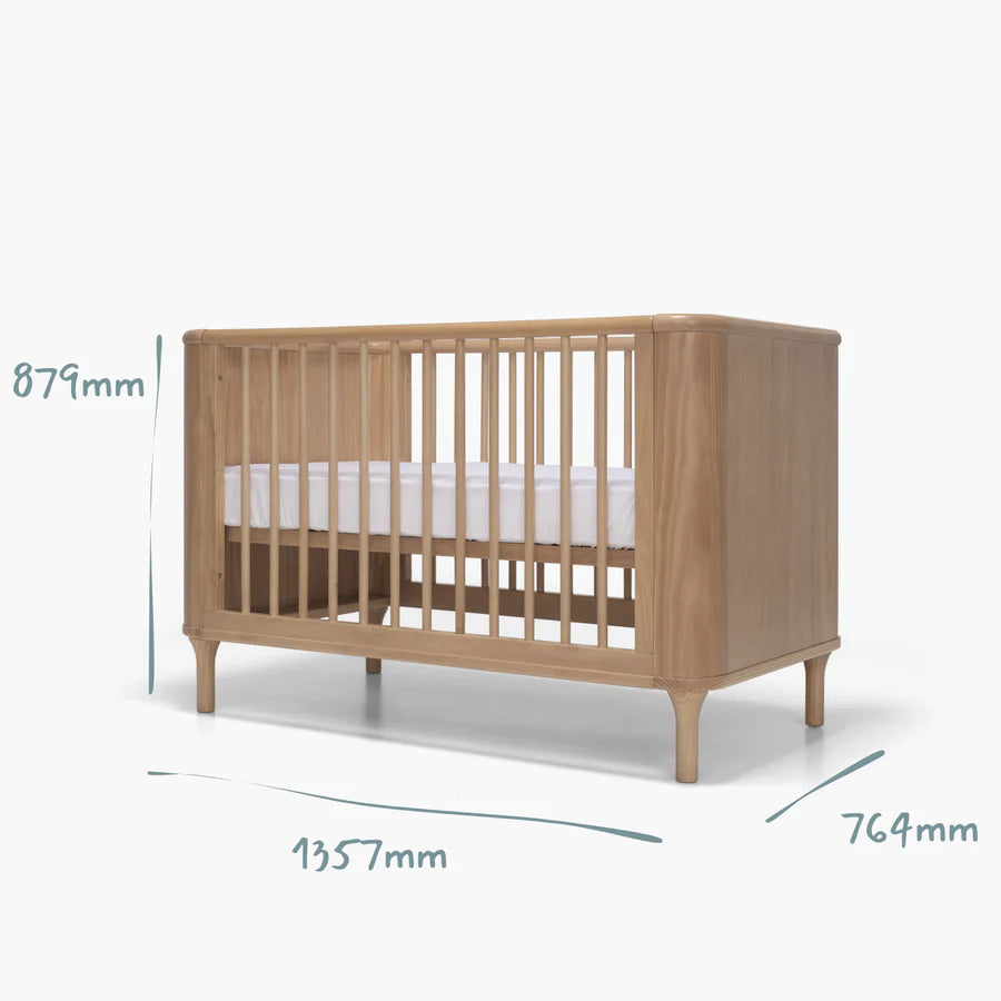 Seena Willow Cot and  Mattress (Pre-Order OCT) - Tiny Tots Baby Store 