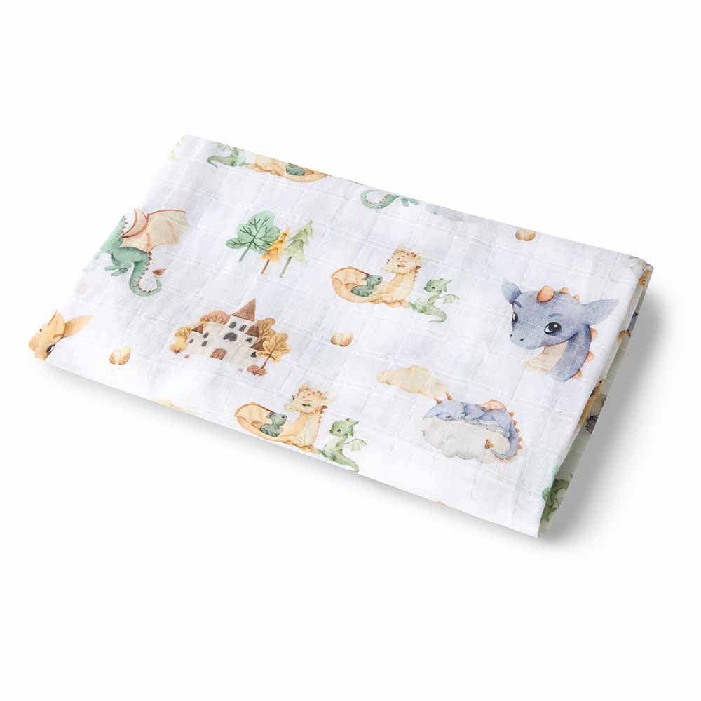 Snuggle Hunny - Dragon Organic Muslin Wrap 