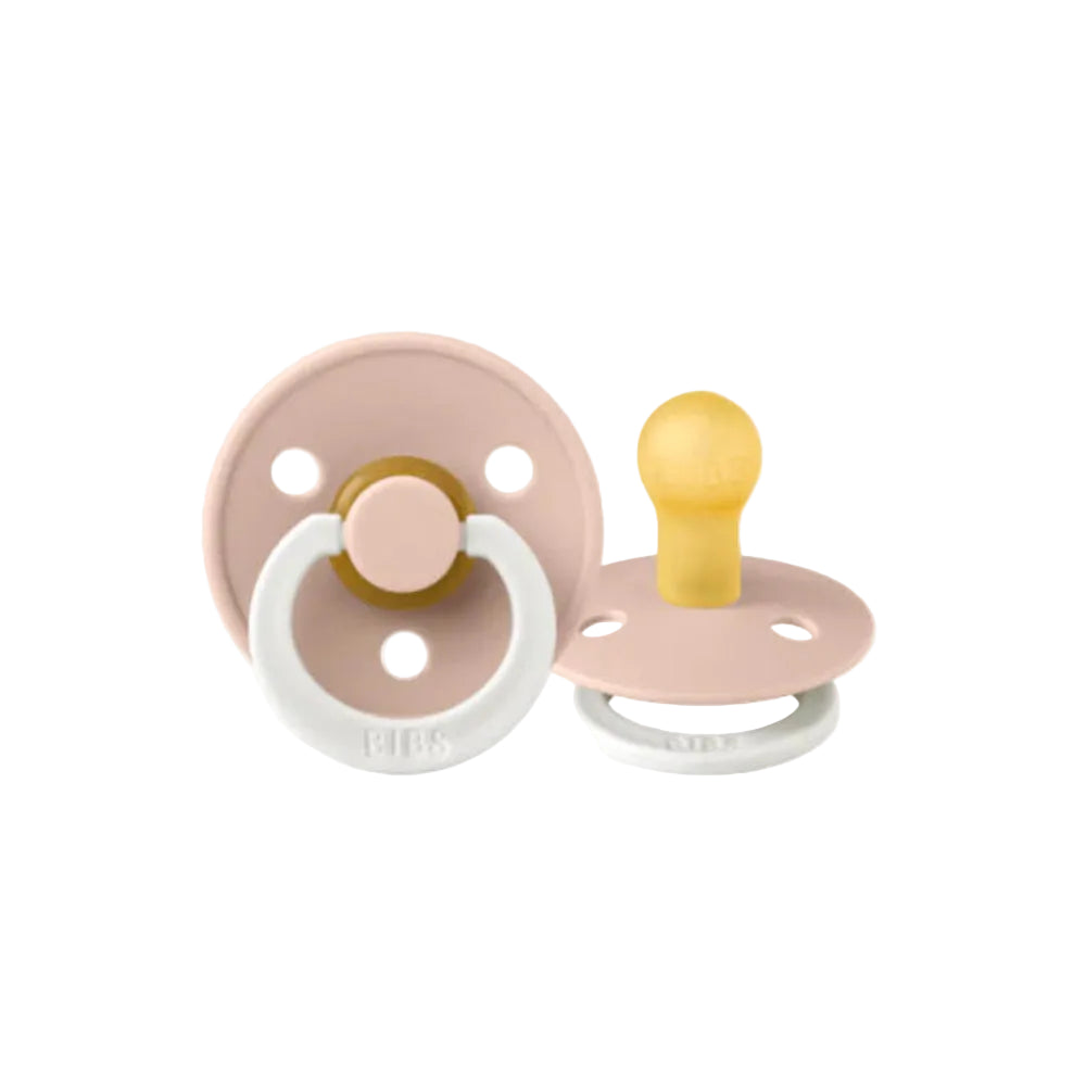 BIBS Pacifier Colour Night Glow Blush 
