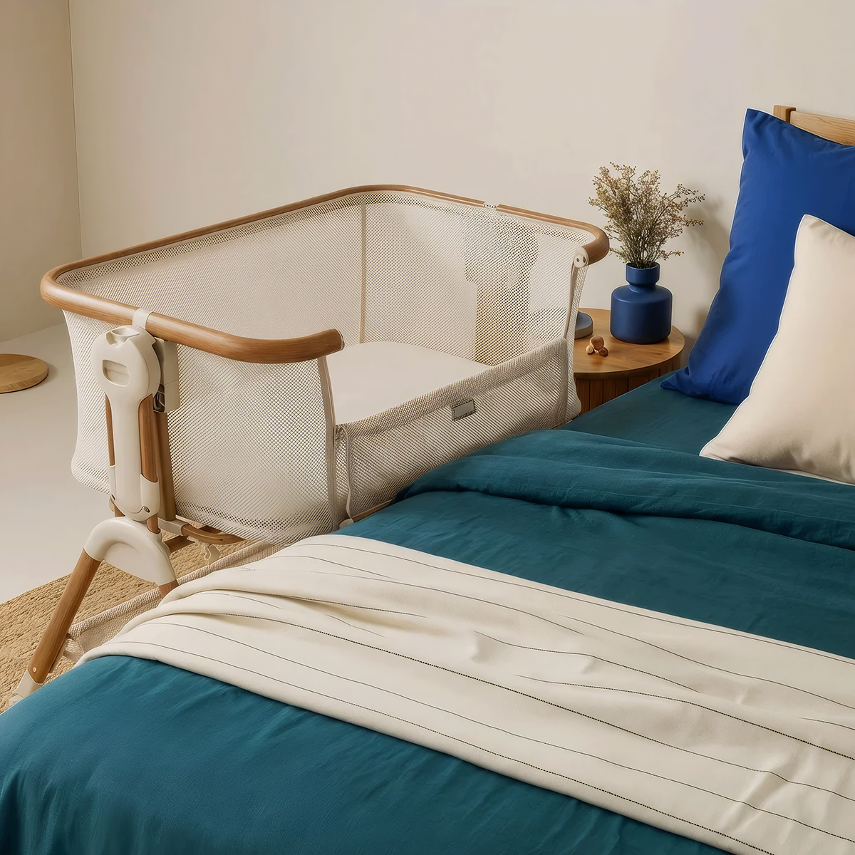 COCOON Breeze bedside bassinet 