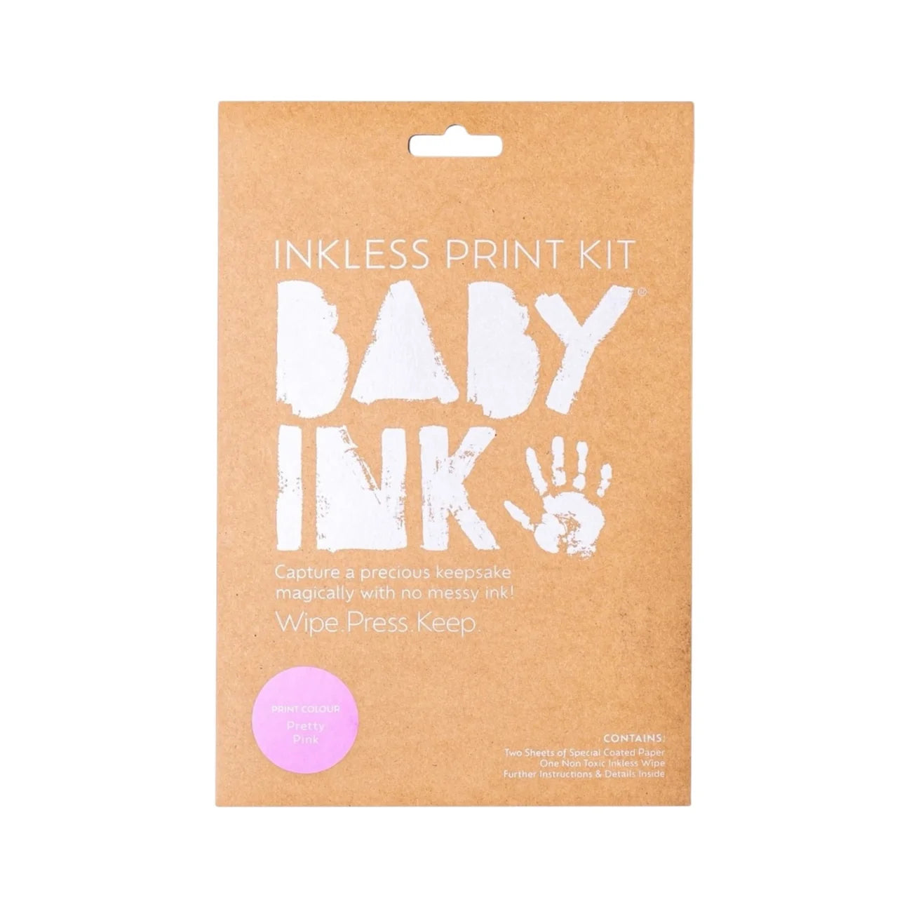 BABYink Inkless Print Kit - Pretty Pink